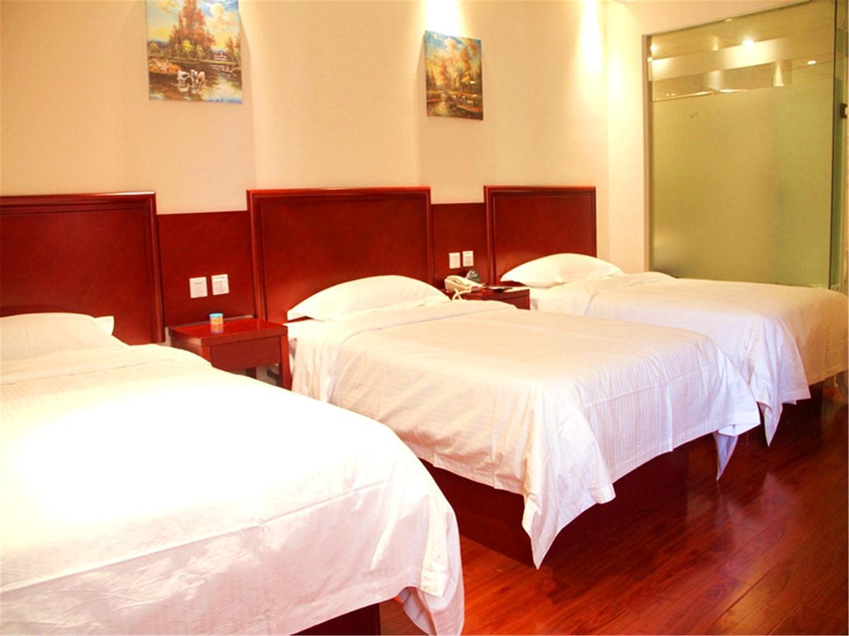 GreenTree Inn Shanghai Fengxian Xidu Business Hotel Bagian luar foto